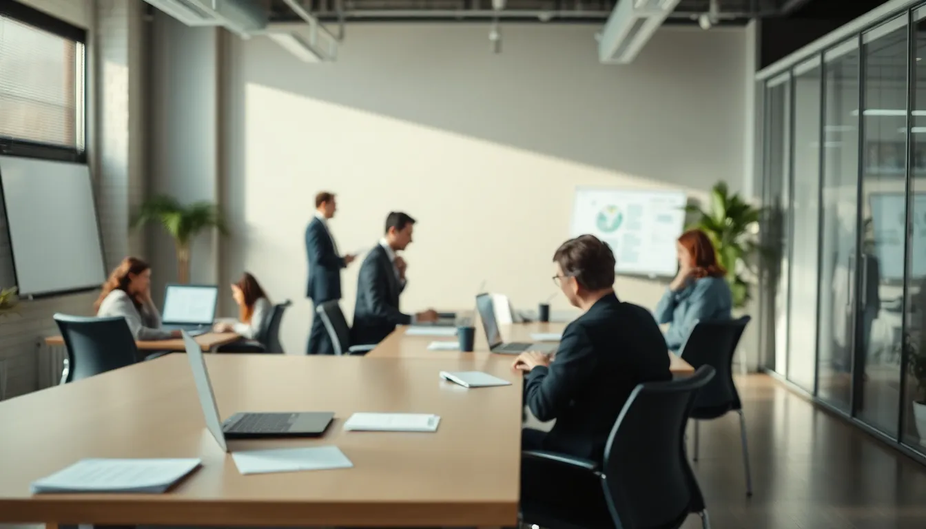 Gestor analisa objetos organizados em uma mesa de atendimento, representando a identificação de diferentes caminhos de fiscalização.
